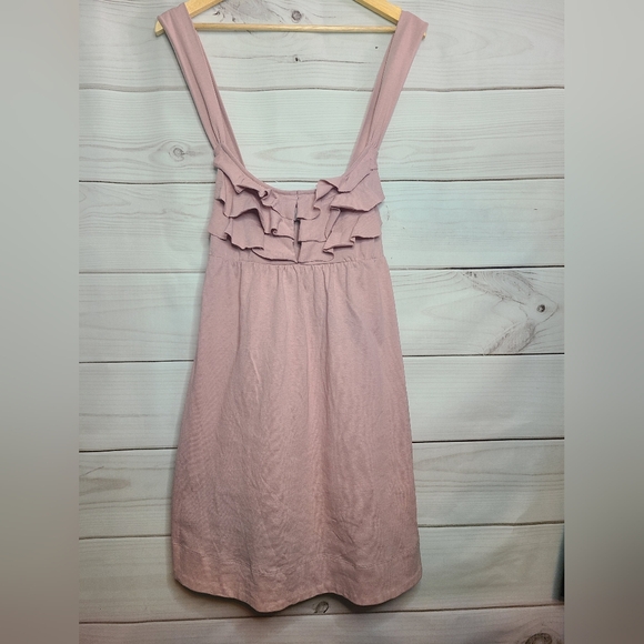 Free People Valley Mini Beach Dress Pink Size Large 💗 - Picture 2 of 5